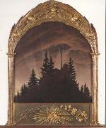 Caspar David Friedrich The Cross in the Mountains (mk45) painting